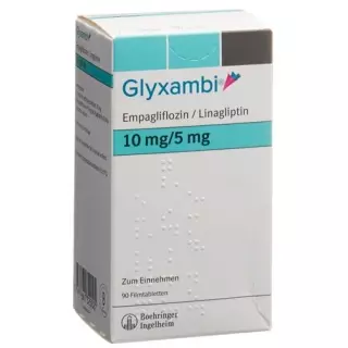 GLYXAMBI FILMTABL 10MG/5MG 90