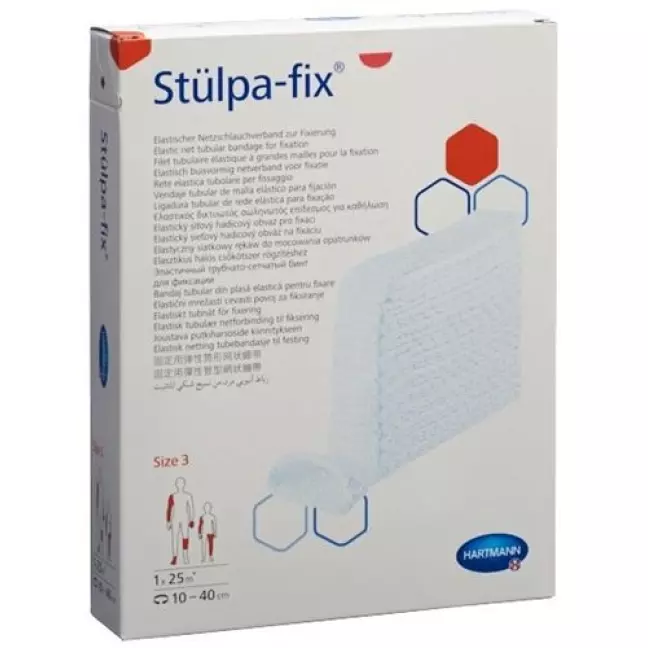 Stuelpa Fix Netzverband Grosse 3 Bein Rolle 25 Meter Stuelpa Fix Netzverband Grosse 3 Bein Rolle 25 Meter