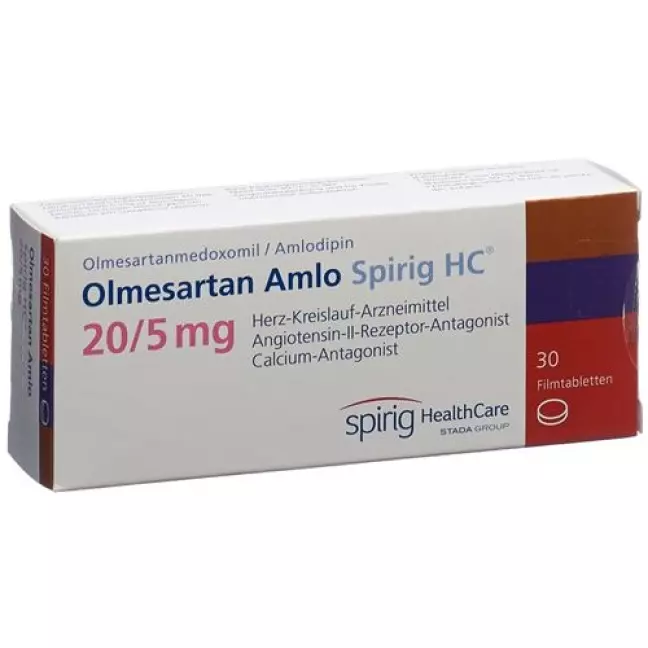 OLMESARTAN AMLO SPIRIG 20/5MG OLMESARTAN AMLO SPIRIG 20/5MG