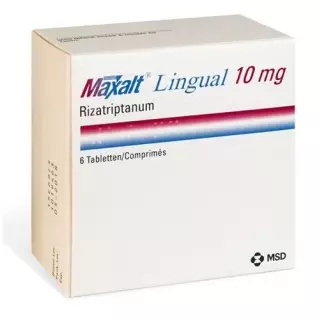Мaxalt Lingual 10 mg 6 tablets