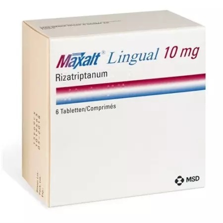 Мaxalt Lingual 10 mg 6 tablets Мaxalt Lingual 10 mg 6 tablets