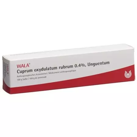 Wala Cuprum Oxydulatum Rubrum мазь 0.4% в тюбике 100г Wala Cuprum Oxydulatum Rubrum мазь 0.4% в тюбике 100г