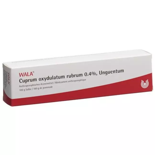 Wala Cuprum Oxydulatum Rubrum мазь 0.4% в тюбике 100г Wala Cuprum Oxydulatum Rubrum мазь 0.4% в тюбике 100г