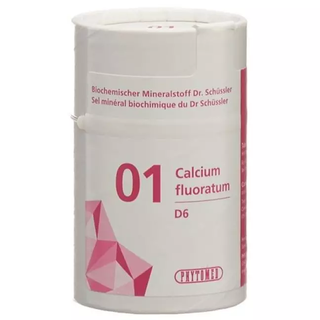Phytomed Schussler Nr. 1 Calc Fluor в таблетках, D 6 100г Phytomed Schussler Nr. 1 Calc Fluor в таблетках, D 6 100г