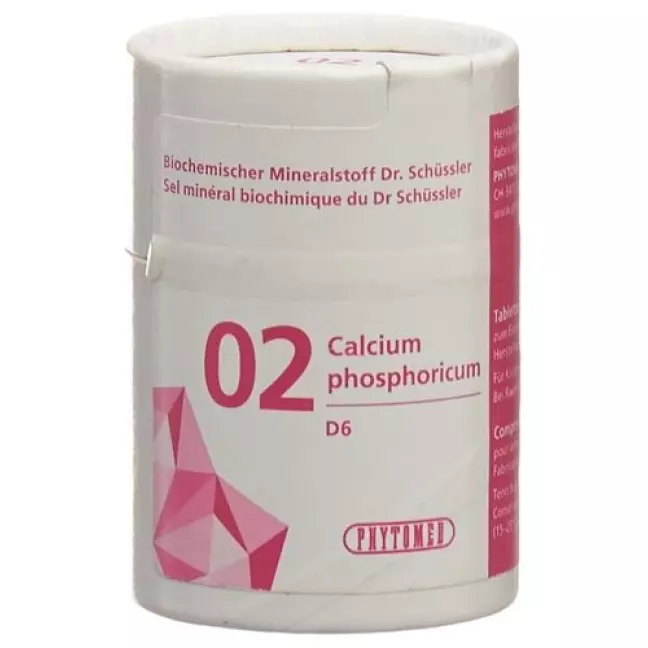 Phytomed Schussler Nr. 2 Calc Phos в таблетках, D 6 50г Phytomed Schussler Nr. 2 Calc Phos в таблетках, D 6 50г