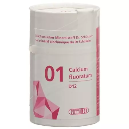 Phytomed Schussler Nr. 1 Calc Fluor в таблетках, D 12 100г Phytomed Schussler Nr. 1 Calc Fluor в таблетках, D 12 100г