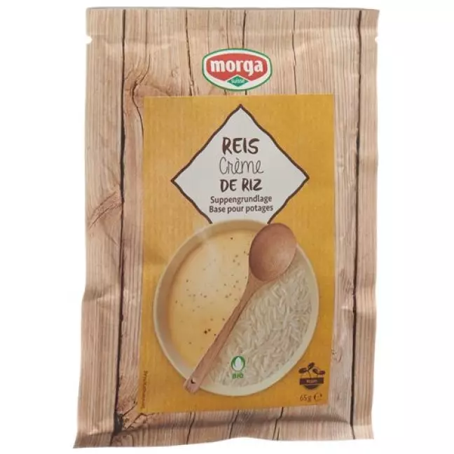 MORGA REISCREME-SUPPE BIO MORGA REISCREME-SUPPE BIO