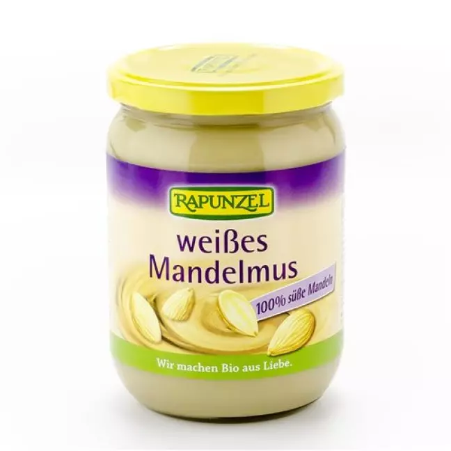 Rapunzel Mandelmus Weiss Bio Glas 500г Rapunzel Mandelmus Weiss Bio Glas 500г