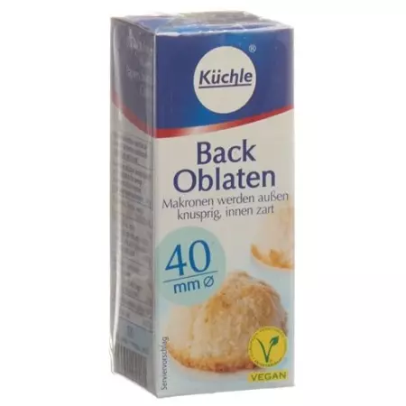 KUECHLE OBLATEN RUND 40MM KUECHLE OBLATEN RUND 40MM