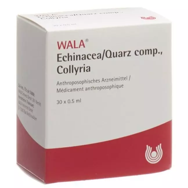 Wala Echinacea/quarz Compкапли для глаз 30x 0.5мл Wala Echinacea/quarz Compкапли для глаз 30x 0.5мл