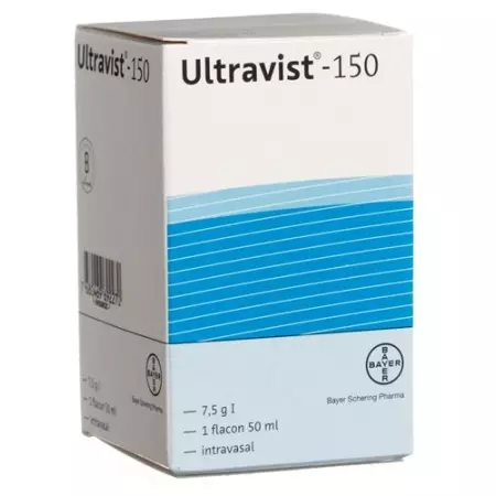 ULTRAVIST 150 INJ LSG 150MG FL