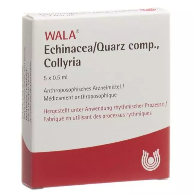 Wala Echinacea/quarz Compкапли для глаз 5x 0.5мл Wala Echinacea/quarz Compкапли для глаз 5x 0.5мл