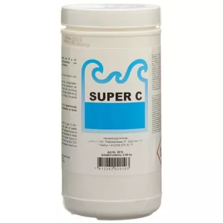 Super C Chlorschocktabletten 12 штук Super C Chlorschocktabletten 12 штук