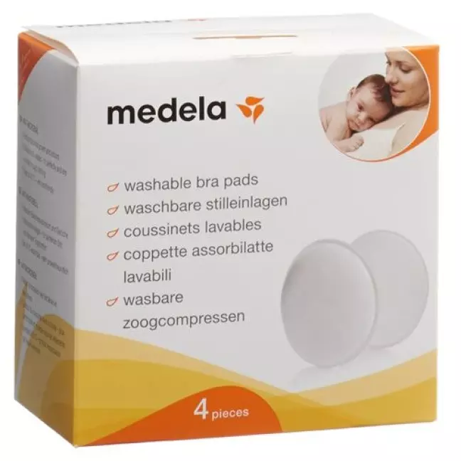 Medela Stilleinlagen waschbar 4 штуки Medela Stilleinlagen waschbar 4 штуки