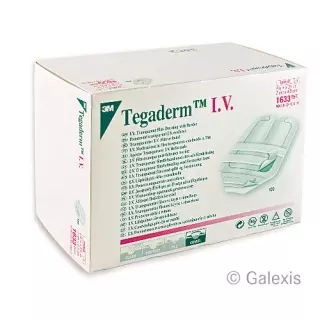 3M Tegaderm Iv fur катетер 7x8.5см 100 штук