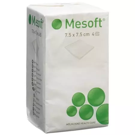 Месофт компрессы 7,5x7,5 см нестерильные 100 шт. Месофт компрессы 7,5x7,5 см нестерильные 100 шт.