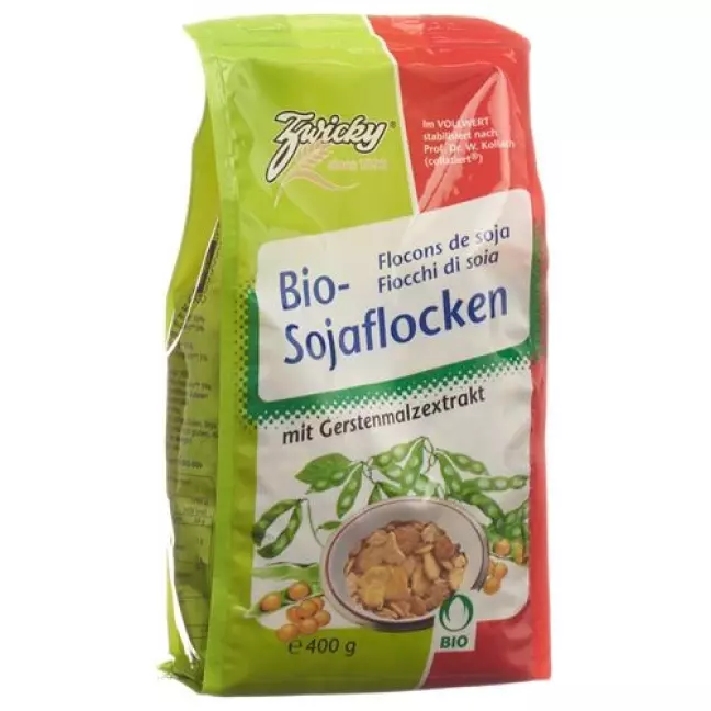 Zwicky Bio Sojaflocken 400г Zwicky Bio Sojaflocken 400г