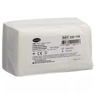 IVF Faltkompressen Typ 17 8-fach 7.5x7.5см 100 штук