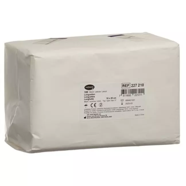 IVF Faltkompressen Typ 17 8-fach 10x20см 100 штук IVF Faltkompressen Typ 17 8-fach 10x20см 100 штук