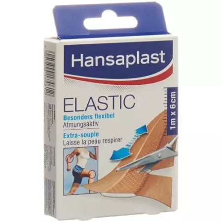 Hansaplast Elastic Schnellverband 10см x 6см 10 штук Hansaplast Elastic Schnellverband 10см x 6см 10 штук