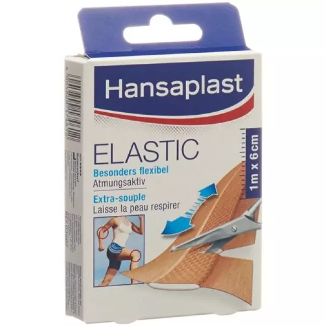 Hansaplast Elastic Schnellverband 10см x 6см 10 штук Hansaplast Elastic Schnellverband 10см x 6см 10 штук