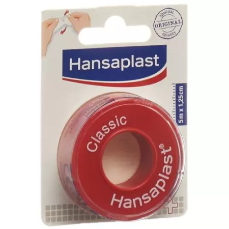 Hansaplast Classic Heftpflaster 5мX1.25см Hansaplast Classic Heftpflaster 5мX1.25см