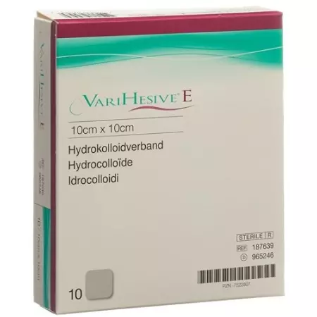 VariHesive E Hydrokolloidverband 10x10см 10 штук VariHesive E Hydrokolloidverband 10x10см 10 штук