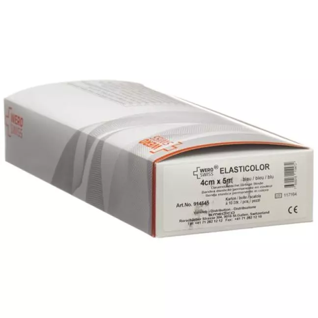 WERO ELASTICOL BDE 5MX4CM BLAU WERO ELASTICOL BDE 5MX4CM BLAU