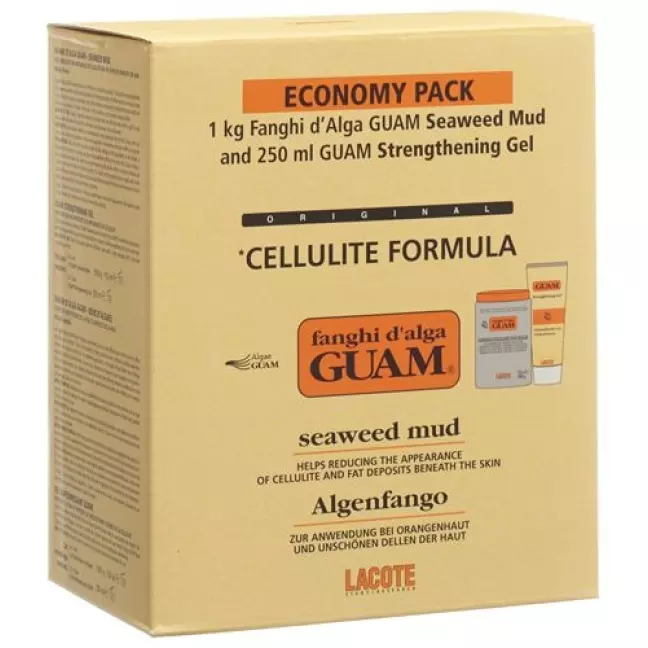 Guam Algenfango Classic Kurpackung 1кг + Gel Guam Algenfango Classic Kurpackung 1кг + Gel