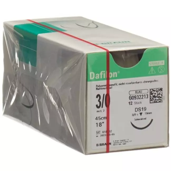 DAFILON 45CM BLAU DS 19 3-0 DAFILON 45CM BLAU DS 19 3-0