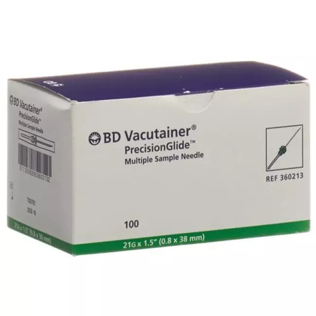 VACUTAINER KANUELE 21G 0.8X38 VACUTAINER KANUELE 21G 0.8X38