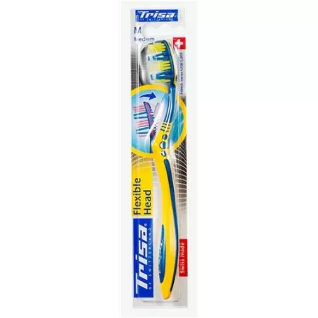 Trisa Flexiblehead3 зубная щётка Medium Trisa Flexiblehead3 зубная щётка Medium