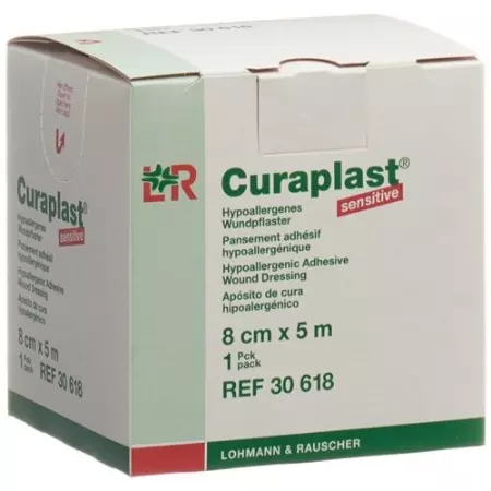 Curaplast повязка для ран 8смx5m телесный цвет рулон Curaplast повязка для ран 8смx5m телесный цвет рулон