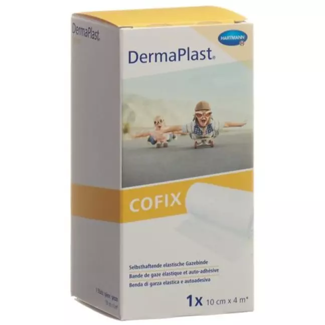 Dermaplast Cofix марлевый бинт 10смx4m Weiss Dermaplast Cofix марлевый бинт 10смx4m Weiss