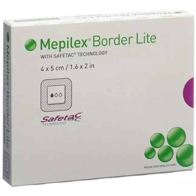 Mepilex Border Lite Silkonschaumve 4x5см 10 штук Mepilex Border Lite Silkonschaumve 4x5см 10 штук