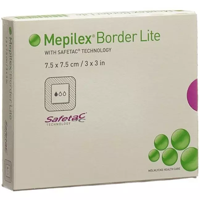 Mepilex Border Lite Silkonschaumve 7.5x7.5см 5 штук Mepilex Border Lite Silkonschaumve 7.5x7.5см 5 штук