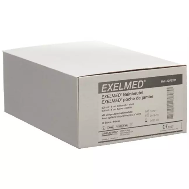 EXELMED 10XBEINBTL 500ML 6CM EXELMED 10XBEINBTL 500ML 6CM