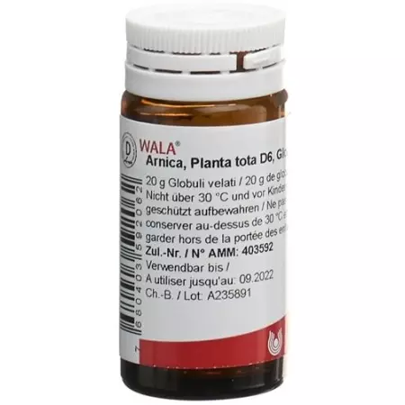 Wala Arnica E Planta Tota шарики D 6 бутылка 20г Wala Arnica E Planta Tota шарики D 6 бутылка 20г