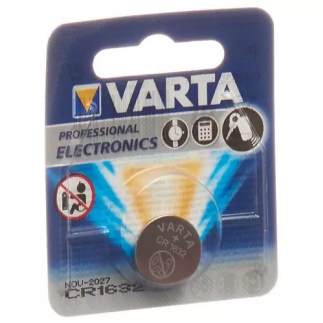 VARTA BATTERIE CR1632 LITHIUM VARTA BATTERIE CR1632 LITHIUM