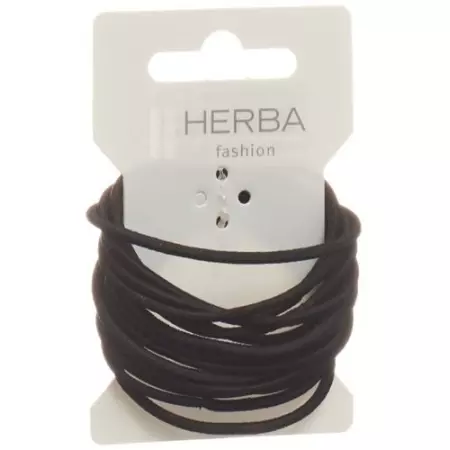 Herba Haarbinder 4.2см Schwarz 16 штук Herba Haarbinder 4.2см Schwarz 16 штук