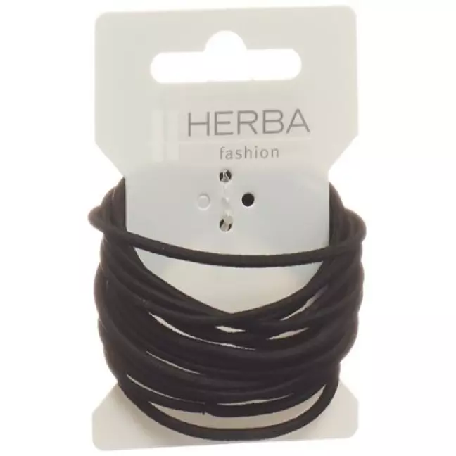 Herba Haarbinder 4.2см Schwarz 16 штук Herba Haarbinder 4.2см Schwarz 16 штук