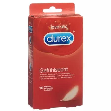 Durex презерватив Gefuhlsecht 10 штук Durex презерватив Gefuhlsecht 10 штук
