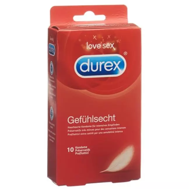 Durex презерватив Gefuhlsecht 10 штук Durex презерватив Gefuhlsecht 10 штук
