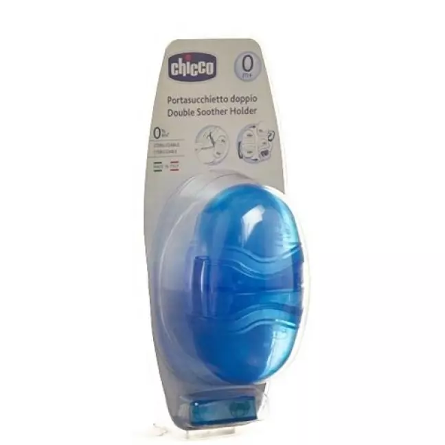 Chicco Saugerschutz Box Blue 0m+ Chicco Saugerschutz Box Blue 0m+