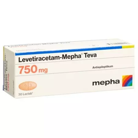 Леветирацетам Мефа Тева 750 мг 200 таблеток покрытых оболочкой