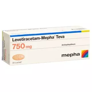 Леветирацетам Мефа Тева 750 мг 100 таблеток покрытых оболочкой