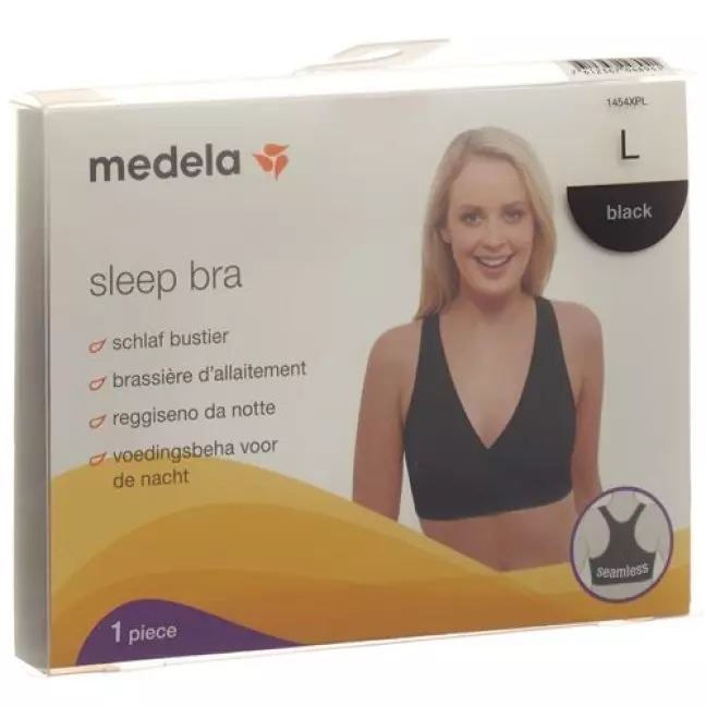 Medela Schlaf Bustier L Schwarz Medela Schlaf Bustier L Schwarz