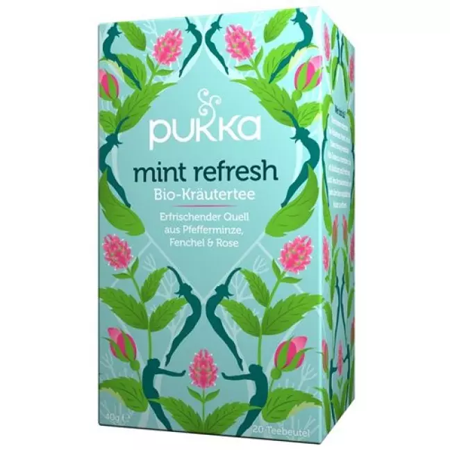 PUKKA MINT REFRESH TEE BIO PUKKA MINT REFRESH TEE BIO