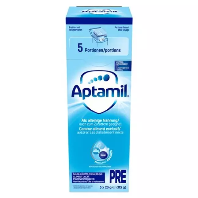 MILUPA APTAMIL PRE PORTIONEN 5 MILUPA APTAMIL PRE PORTIONEN 5