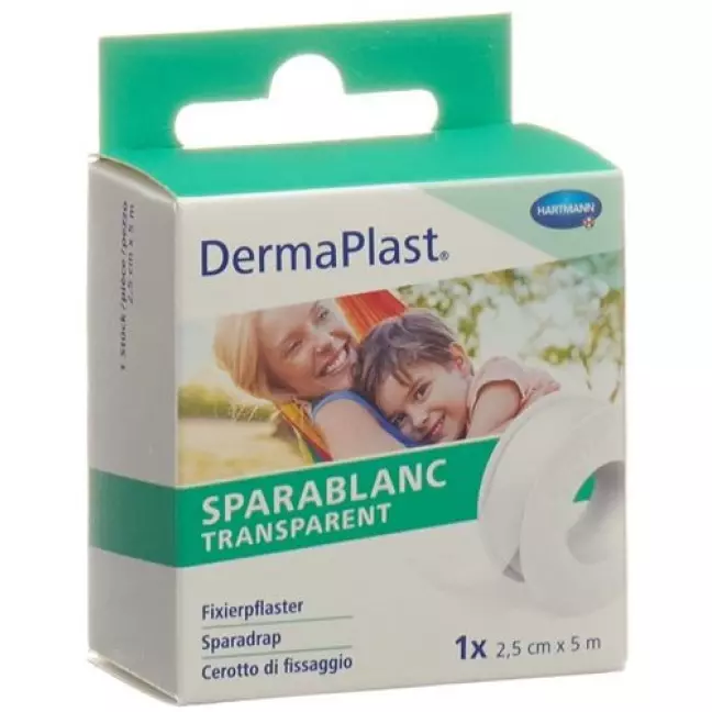 Dermaplast Sparablanc прозрачный 2.5смx5m Weiss Dermaplast Sparablanc прозрачный 2.5смx5m Weiss